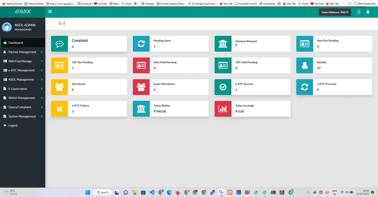 eKYC & Manual PAN Portal + Recharge System - PHP Web Source Code